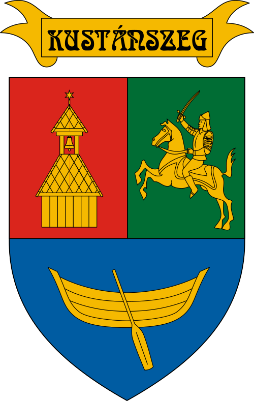 Fayl:HUN Kustánszeg COA.svg