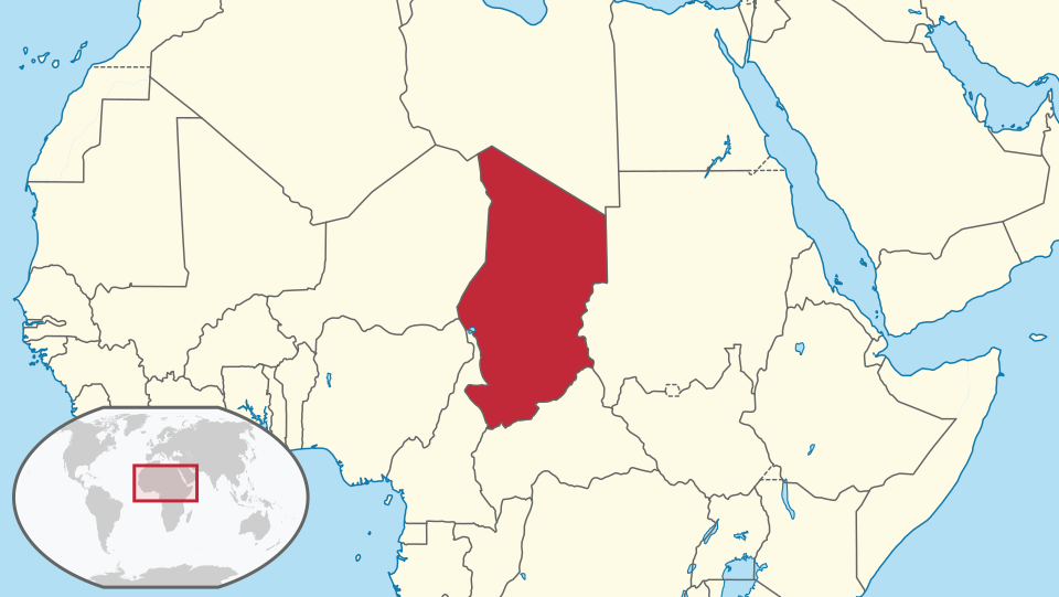 Fayl:Chad in its region.svg