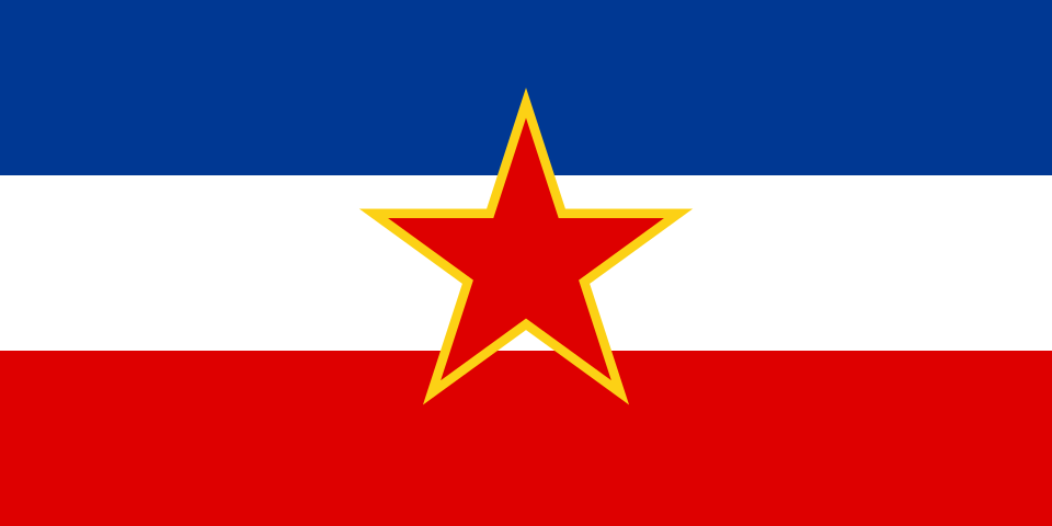 Fayl:Flag of Yugoslavia (1946-1992).svg