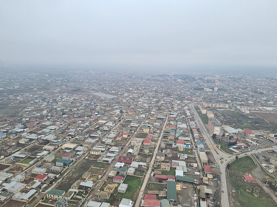 Fayl:Imishli city, Aerial 2.jpg