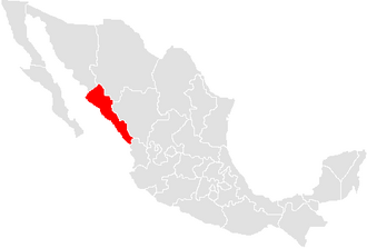 Sinaloa, Xarita
