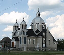 Skyline of Lamont