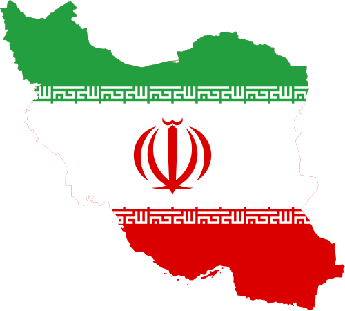 Fayl:Flag map of Iran.svg