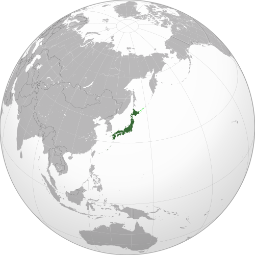 Location of Yaponiya