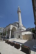İskender posho masjidining yon tomondan koʻrinishi