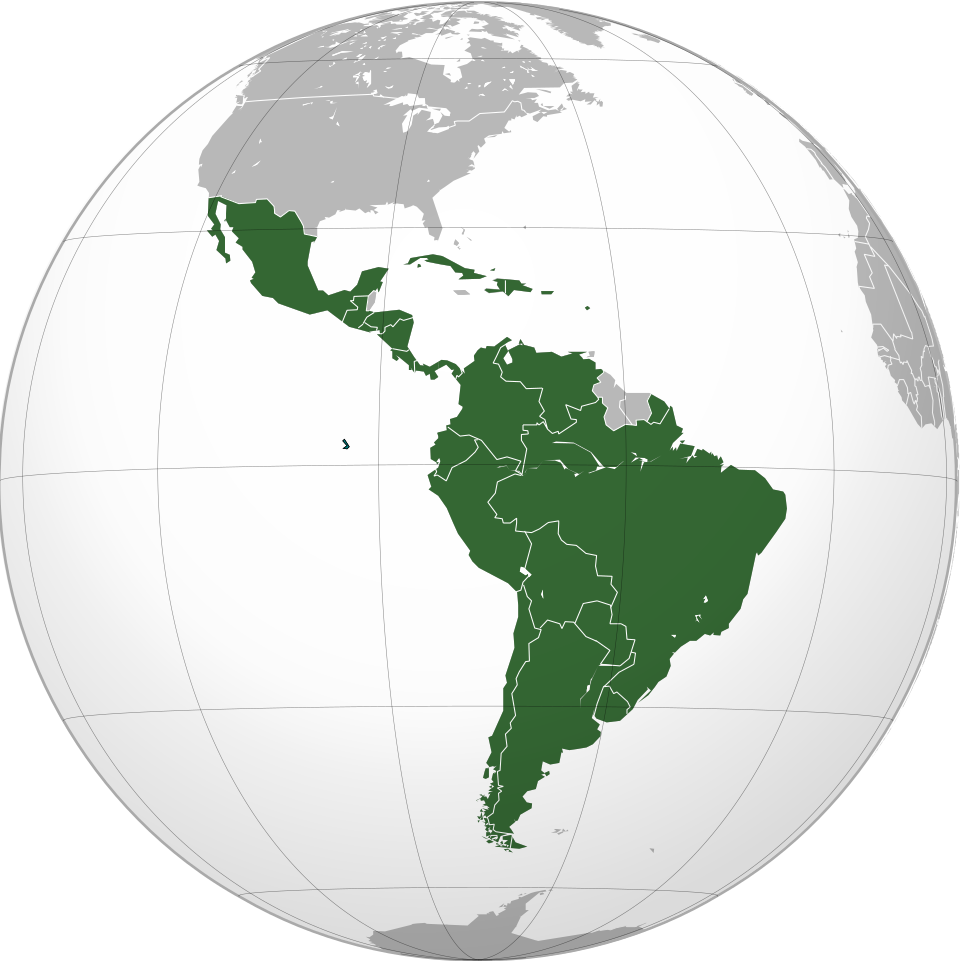 Fayl:Latin America (orthographic projection).svg