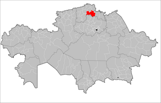 Tayinsha tumani xaritada