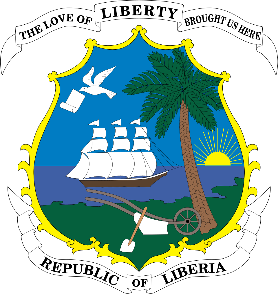 Fayl:Coat of arms of Liberia.svg