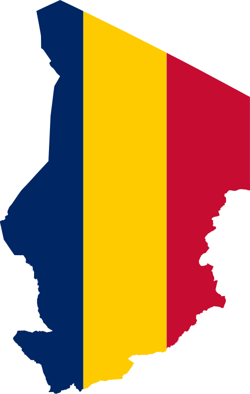 Fayl:Flag map of Chad.svg