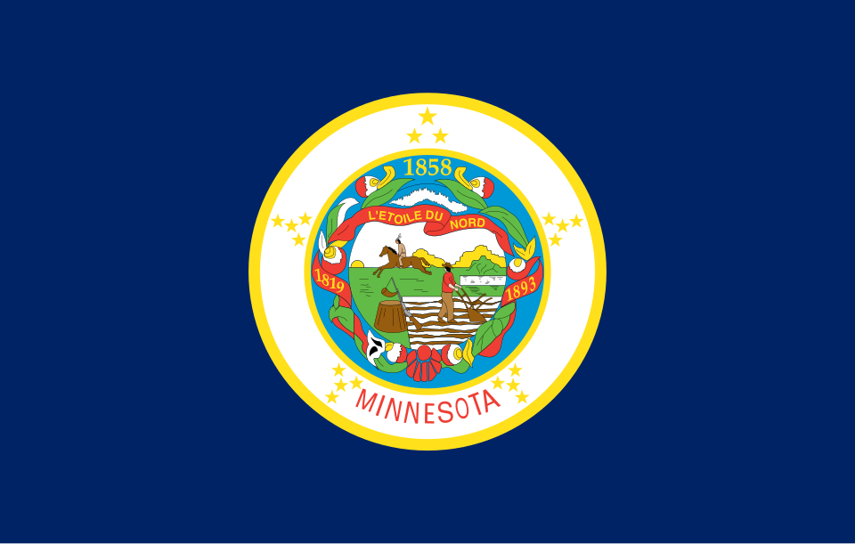 Fayl:Flag of Minnesota (1957–1983).svg