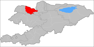 Talas tumani xaritada