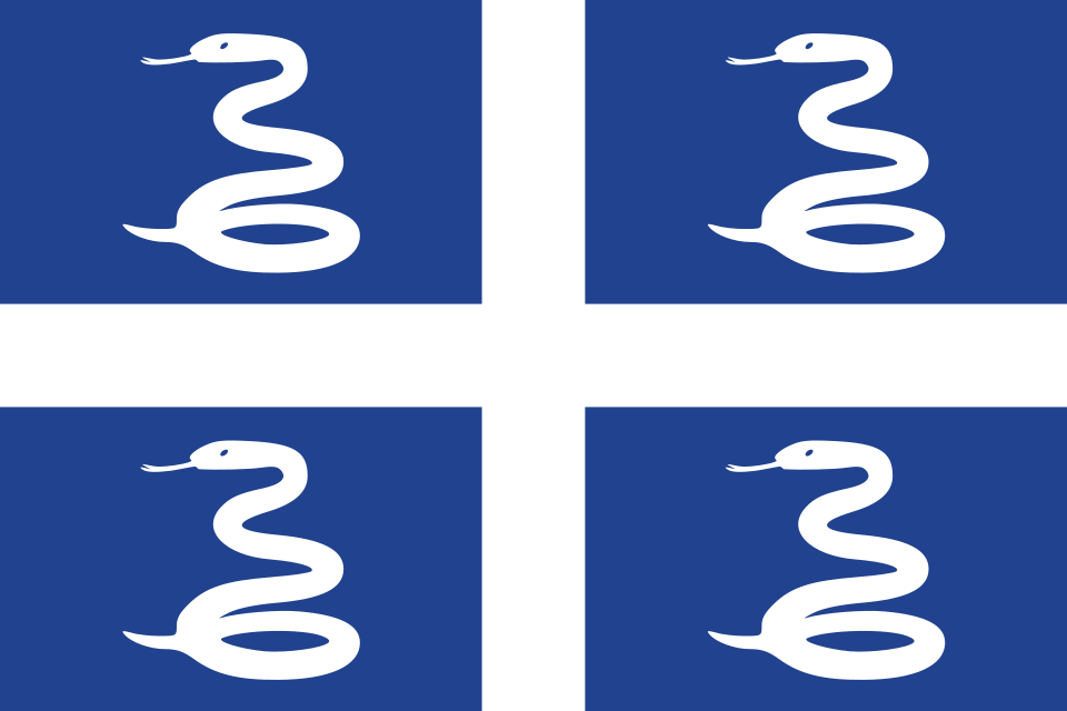 Fayl:Snake Flag of Martinique.svg