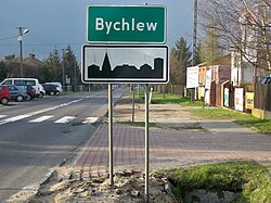 Skyline of Bychlew