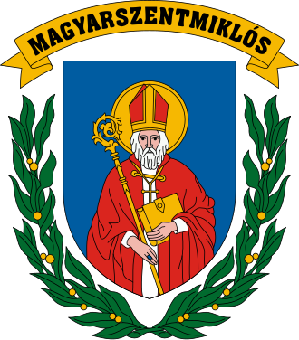 Fayl:HUN Magyarszentmiklós COA.svg