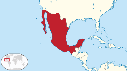 Location of Meksika