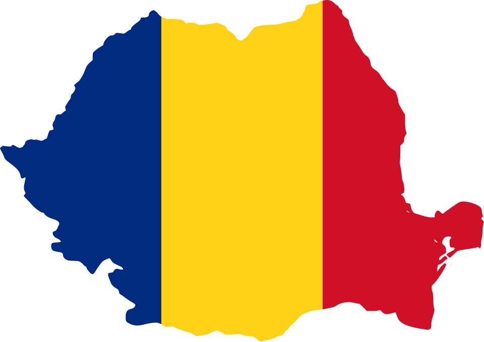 Fayl:Flag map of Romania.svg