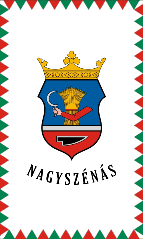 Fayl:HUN Nagyszénás zászló.svg