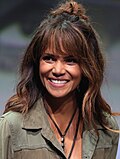 Photo of Halle Berry at the 2017 San Diego Comic-Con International.