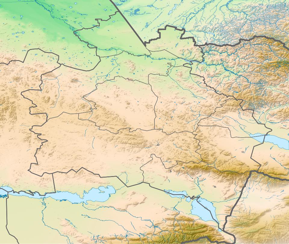 Fayl:KZ Abai Region Relief.svg