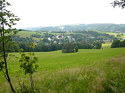 Skyline of Těchonín