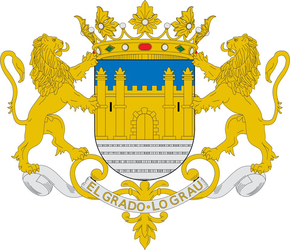 Fayl:Escudo de El Grado.svg