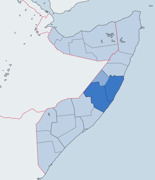 Location of Galmudug