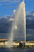 Jet d'Eau, Jeneva, Shvetsariya.