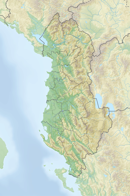 Fayl:Albania relief location map.svg