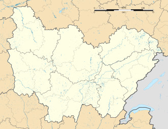 2024-yilgi Yozgi Olimpiada mashʼalasi estafetasi is located in Bourgogne-Franche-Comté