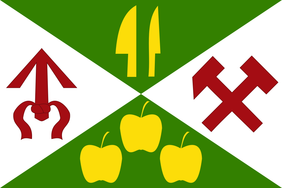 Fayl:Flag of Němčice (okres Blansko).svg