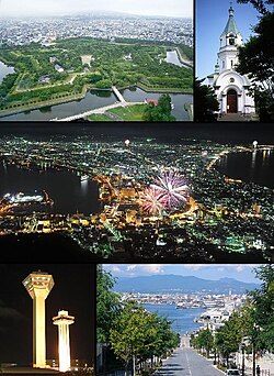 Skyline of Hakodate