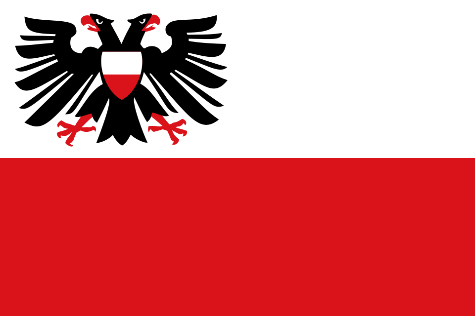 Fayl:Flagge der Hansestadt Lübeck.svg