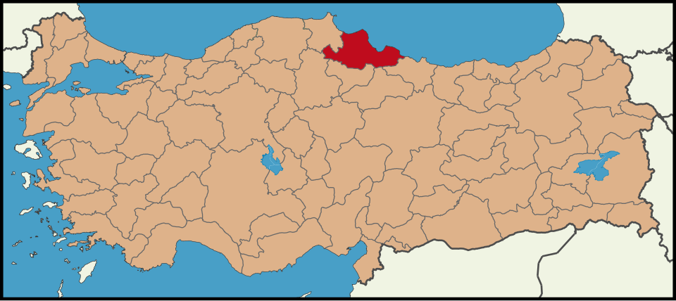 Fayl:Latrans-Turkey location Samsun.svg