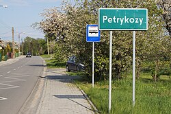Skyline of Petrykozy