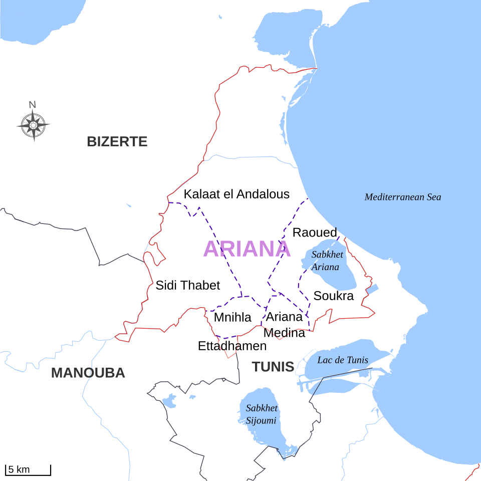 Fayl:Administrative divisions Ariana.svg