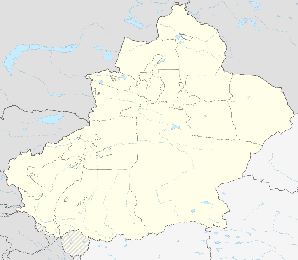 Fayl:China Xinjiang adm location map.svg