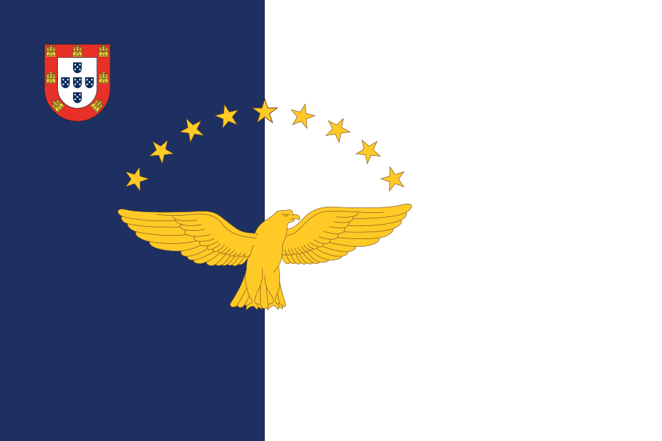 Fayl:Flag of the Azores.svg