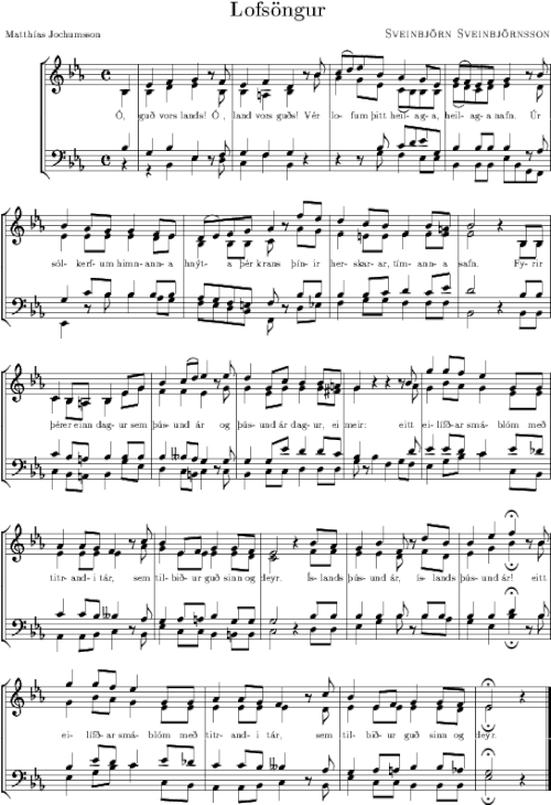 Fayl:Icelandic national anthem sheet music.gif