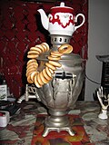 Eski ishlab chiqarilgan samovar