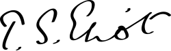 Fayl:TS Eliot Signature.svg