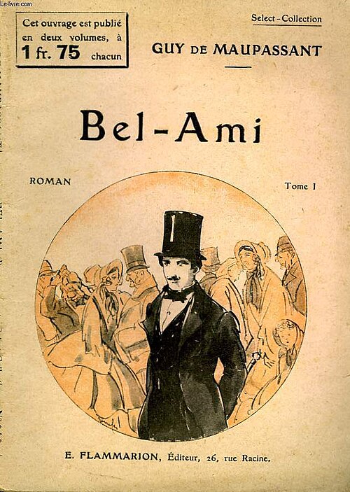 Fayl:Couverture de Bel-ami, éditions Flammarion.jpg