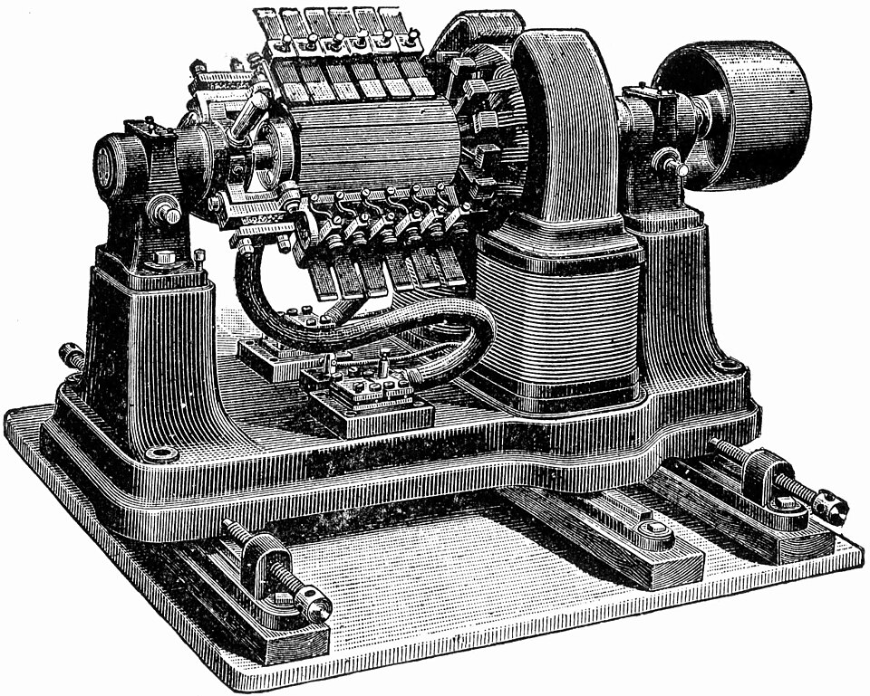 Fayl:High-Current Copper-Brush Commutated Dynamo.jpg