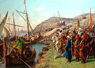 Mehmed II Konstantinopol qamalida