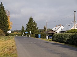 Stará Rudná ning asosiy yo'li