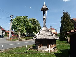 Skyline of Haluzice