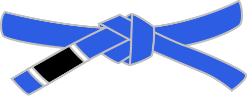 Fayl:BJJ Blue Belt.svg
