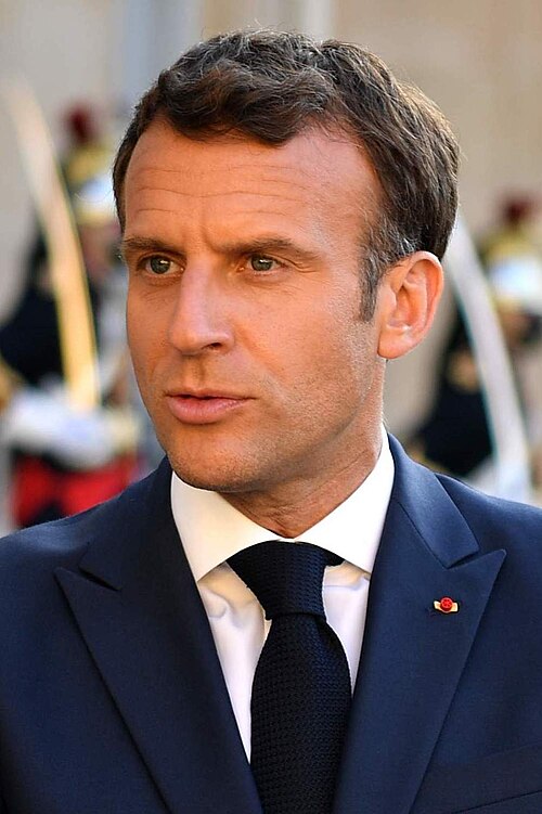Fayl:Emmanuel Macron June 2021 (cropped).jpg
