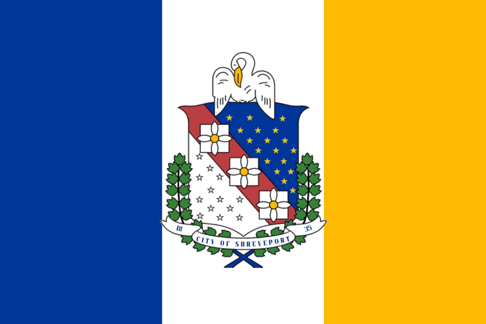 Fayl:Flag of Shreveport, Louisiana.png