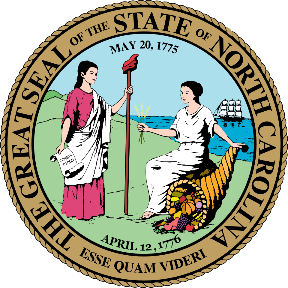 Fayl:Seal of North Carolina.svg