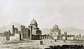 Masjid va maqbaraning 1841-yildagi gravyurasi